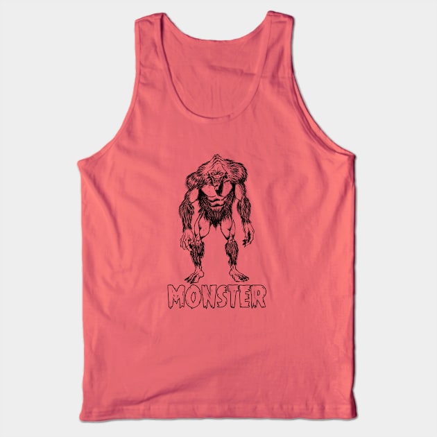 Monster Tank Top by Skillful Studios